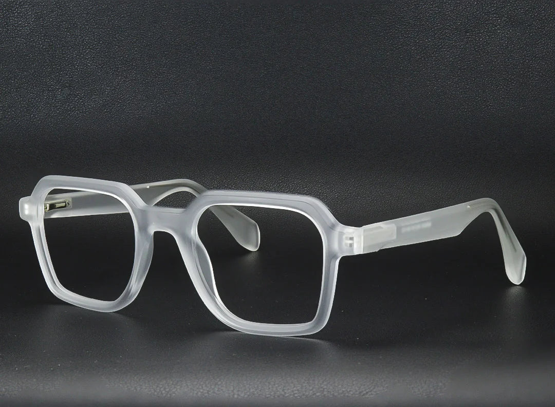 Square Bold Men’s Eyeglasses Strong Frames, Modern Edge