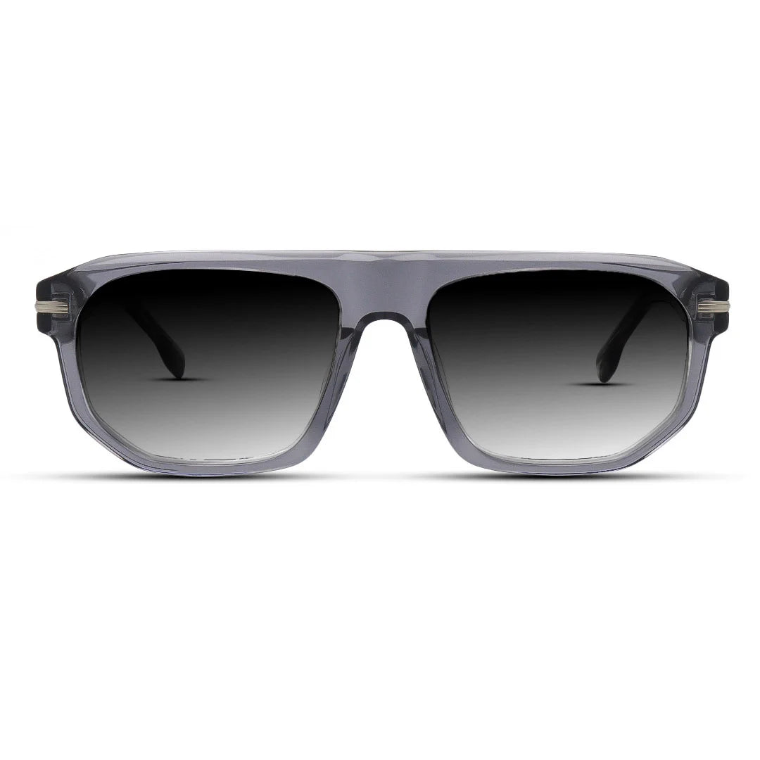 Geometric Sunglasses for Men & Women Trendy Angular Shades