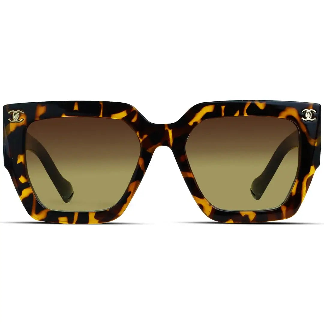Sunglasses 8897 – Bold Square Shades in Black & Tortoise | Premium UV Protection