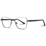 Glasses For Women Metal Spectacles Clear Glasses Optical Frame