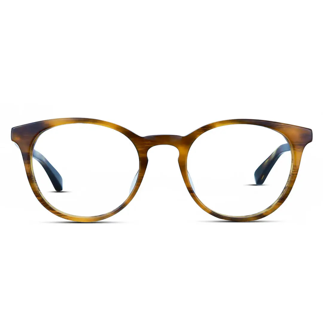 Ganeko Unit Handmade Ultralight Glasses Frame Retro Oval Round Men Women High Quality Designer Eyeglasses Frames