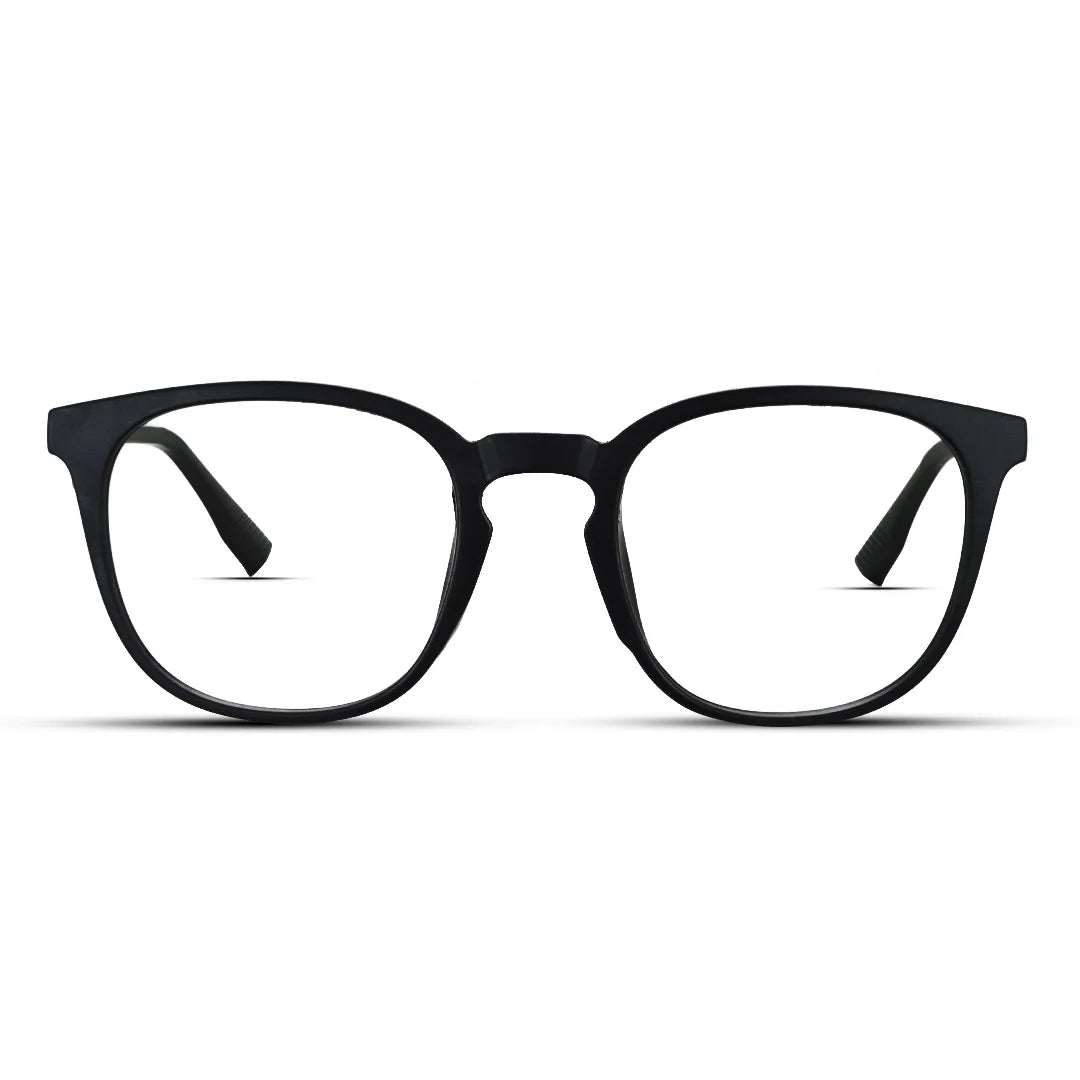 Semi Square Men Women Medium Ultra Lightweight Comfortable Eyeglasses