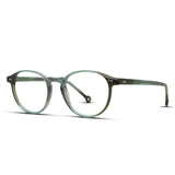 Vintage Classic Round Eyeglasses Acetate Medium Unisex Eye Glasses Eyewear