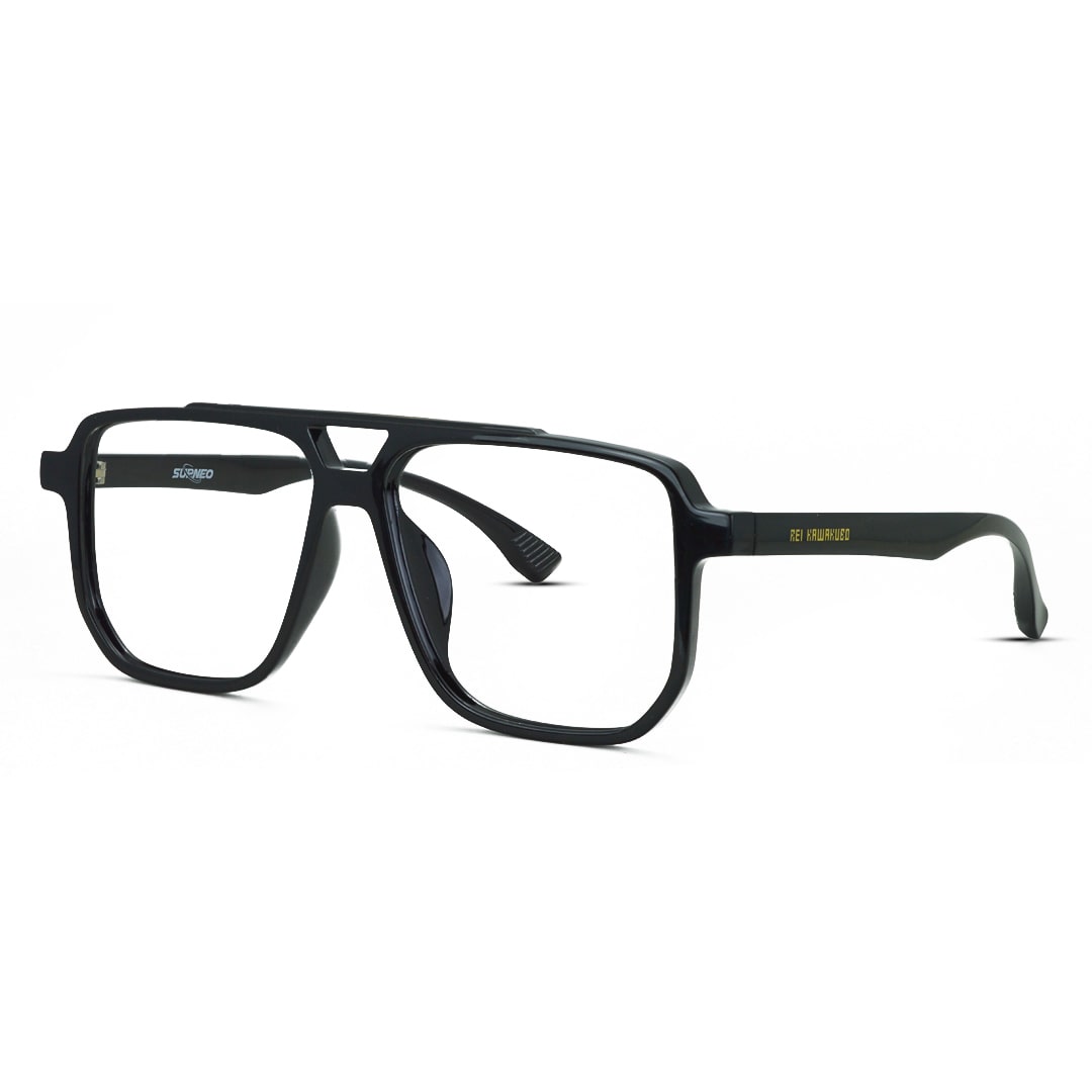 Aviator Eyeglasses Men Optical Square TR Glasses