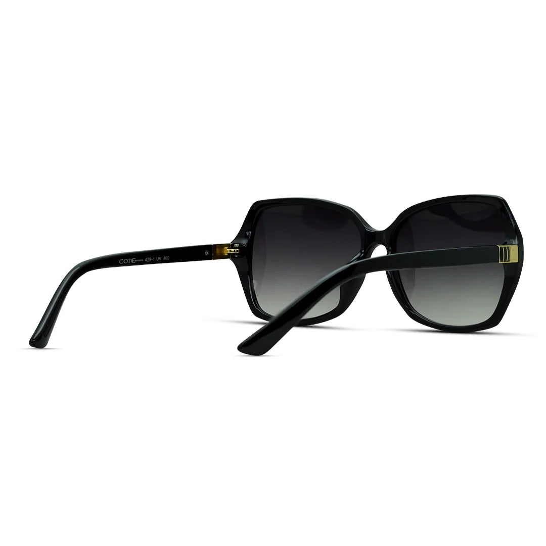 Semi Cat Eye Plastic Medium Women's Sunglasses