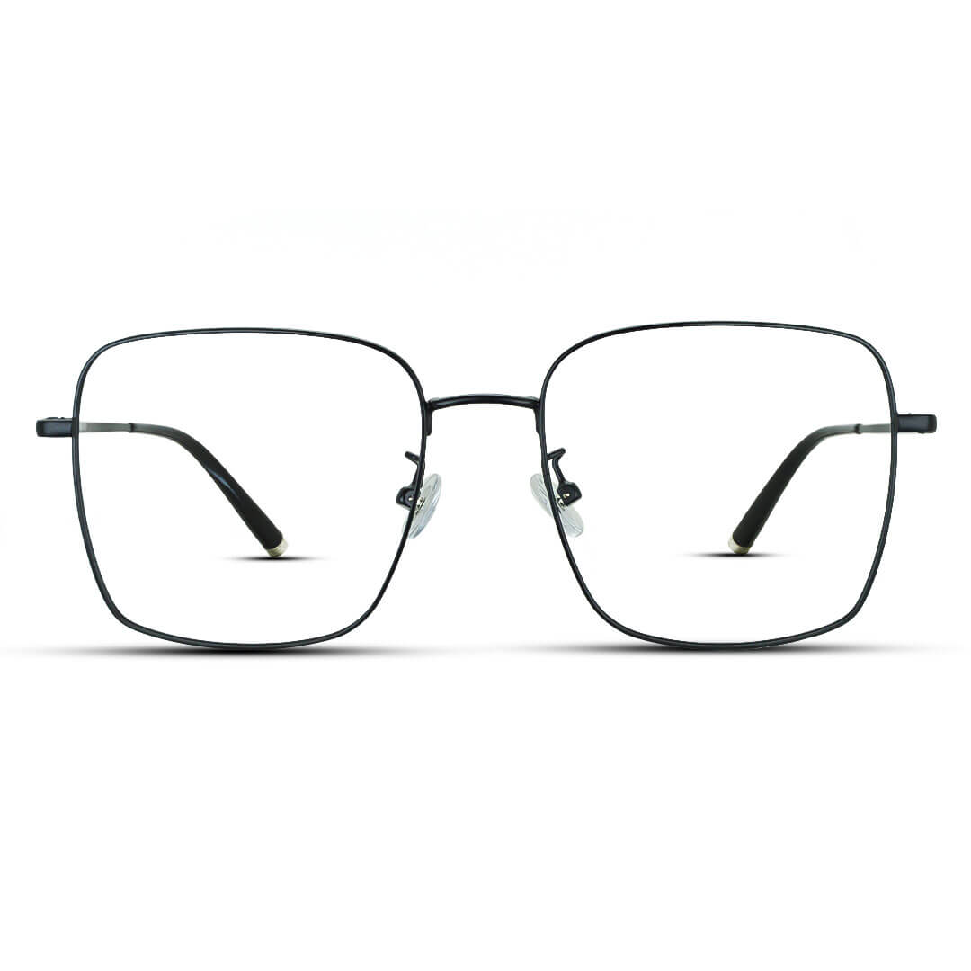 Korean Brand NICHE Metal Single Bridge Square Men's Women's Eyeglasses