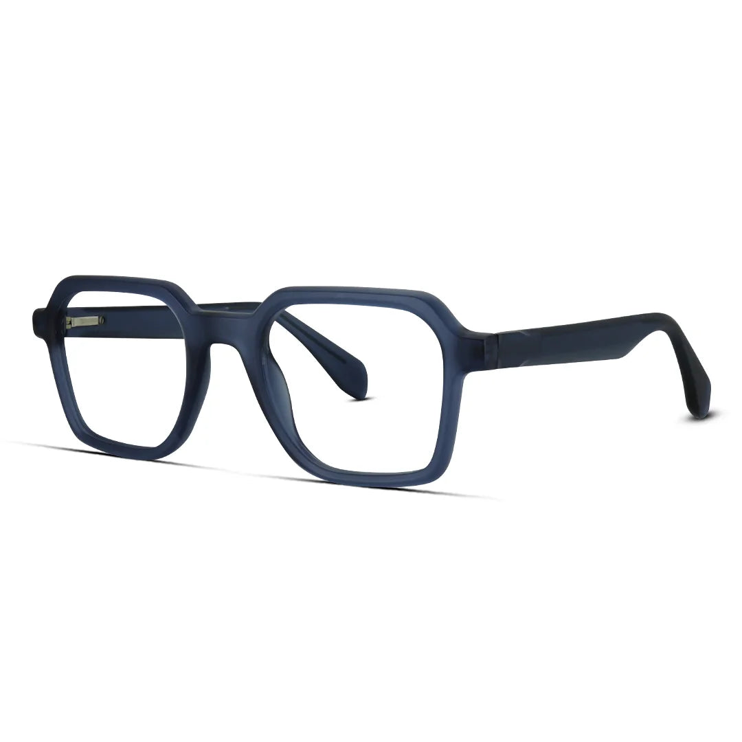 Square Bold Men’s Eyeglasses Strong Frames, Modern Edge