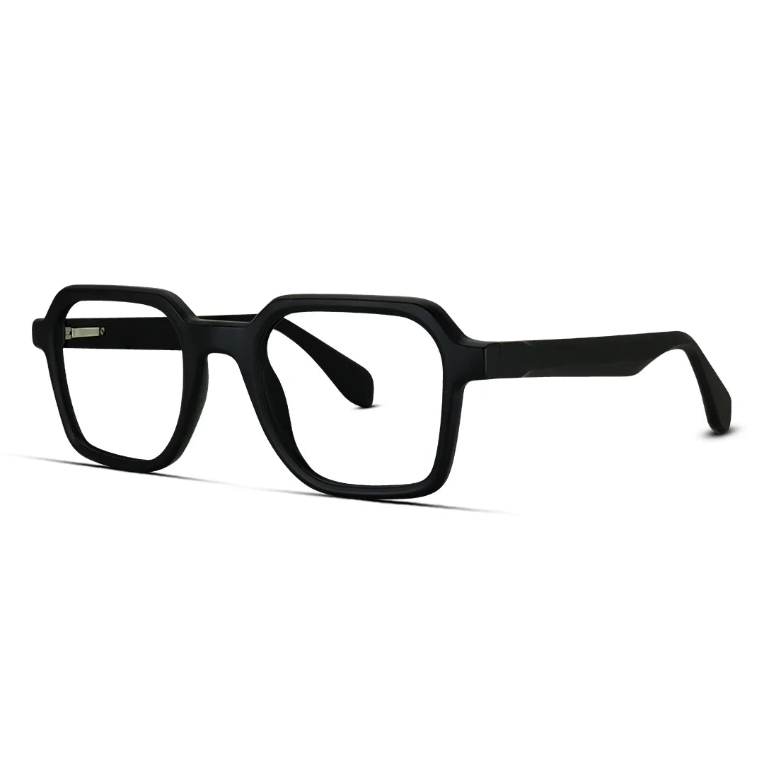 Square Bold Men’s Eyeglasses Strong Frames, Modern Edge