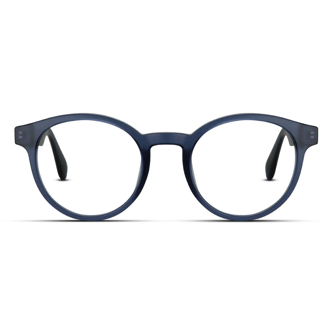 Matte Round Eyeglasses A Soft, Sophisticated Look