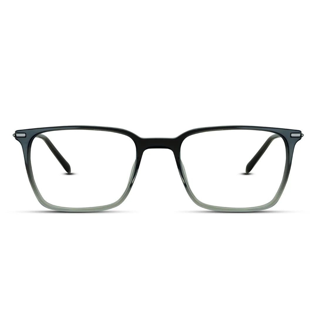 Acetate Sophisticated Rectangle Medium Unisex Eyeglasses