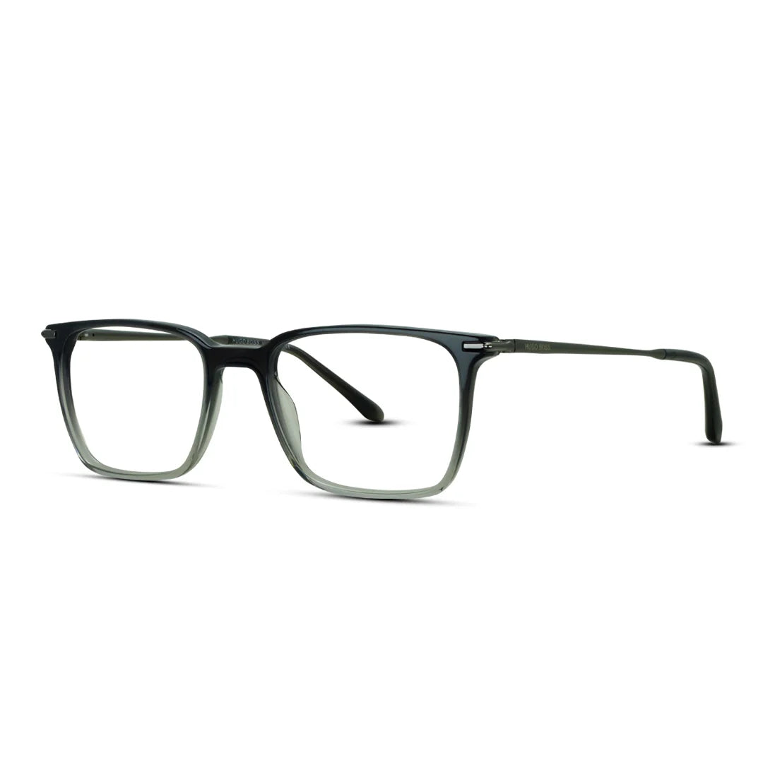 Acetate Sophisticated Rectangle Medium Unisex Eyeglasses