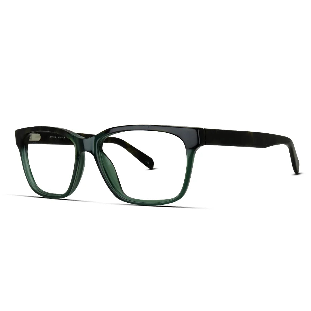 Modern Cinzia 5044 Square Two-Tone Unisex Eyeglasses