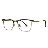 Rectangle Club Style Lightweight Men's Medium Eyeglasses