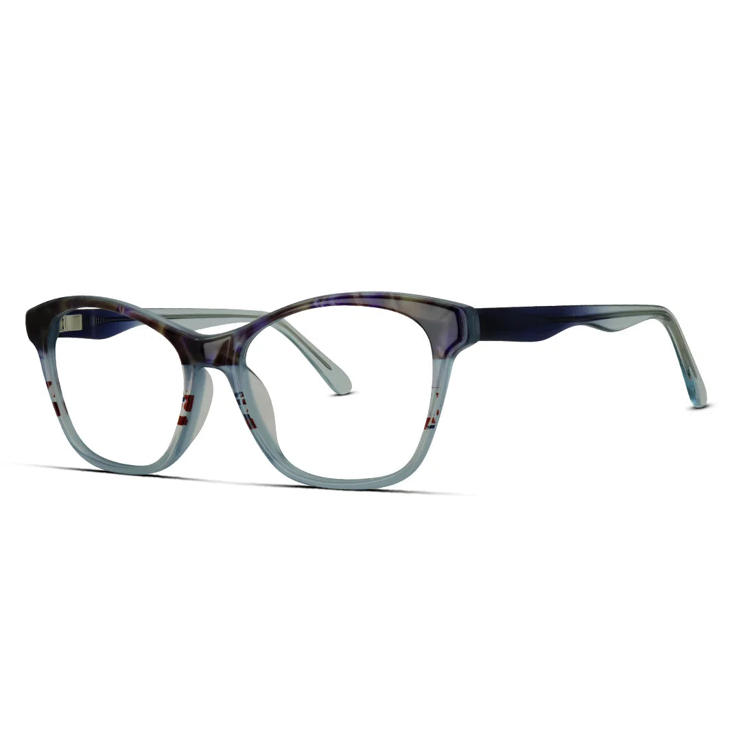 Women Acetate Cat Eye Glasses Lightweight Stylish Optical Frame