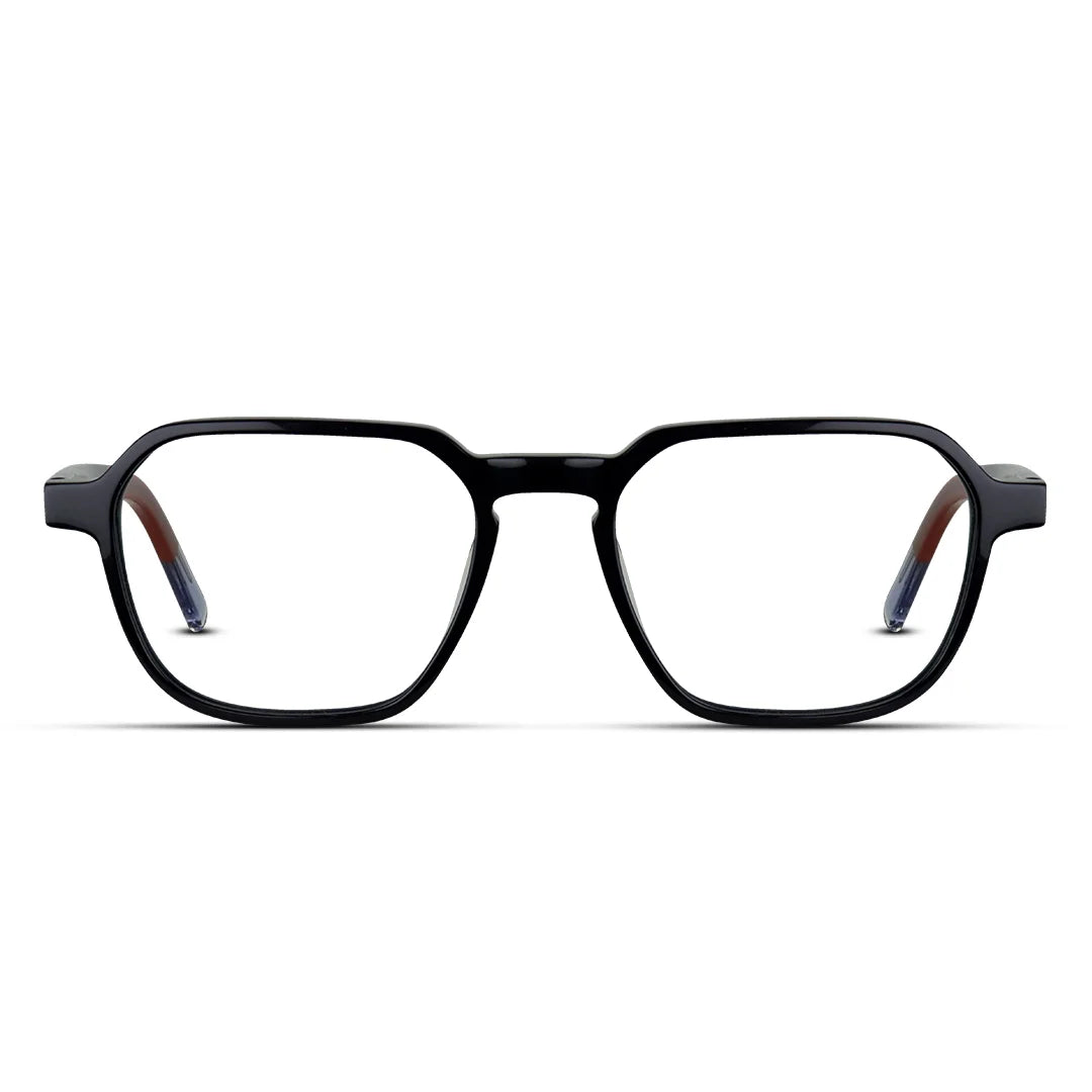 Unisex Square Acetate Eyeglasses – Lightweight Designer Optical Frames