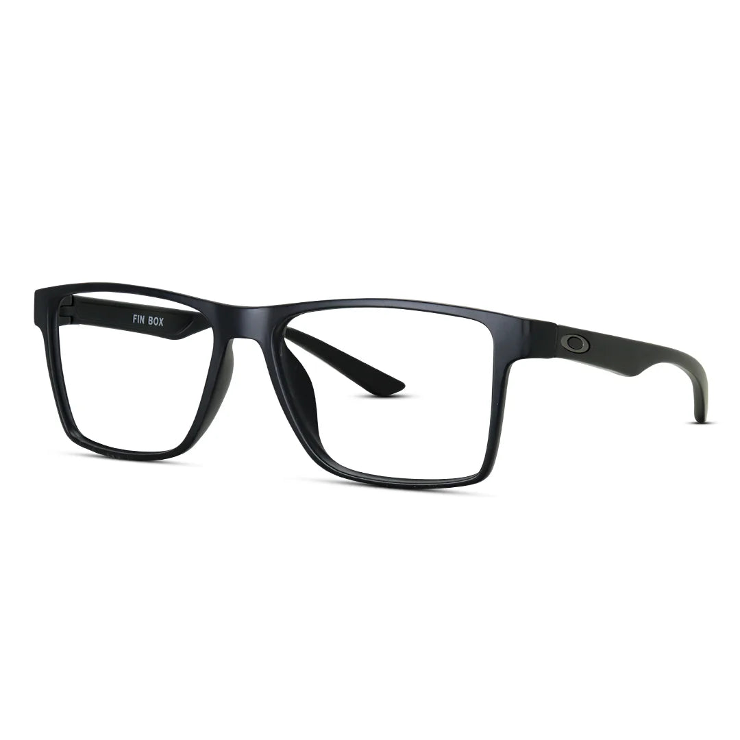 Sharp Rectangle Extreme Lightweight  Medium Men's Eyeglasses