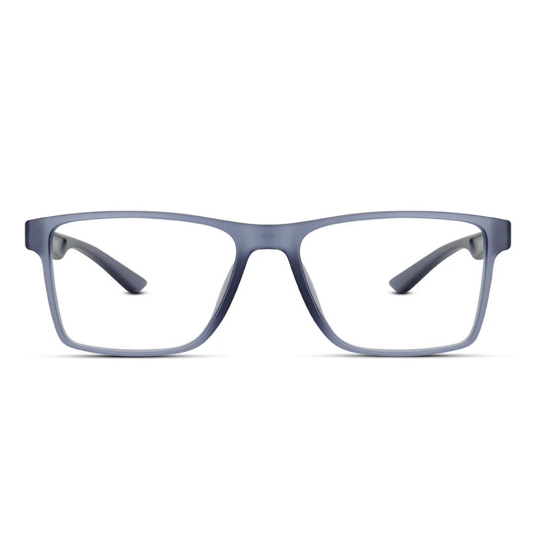 Sharp Rectangle Extreme Lightweight  Medium Men's Eyeglasses