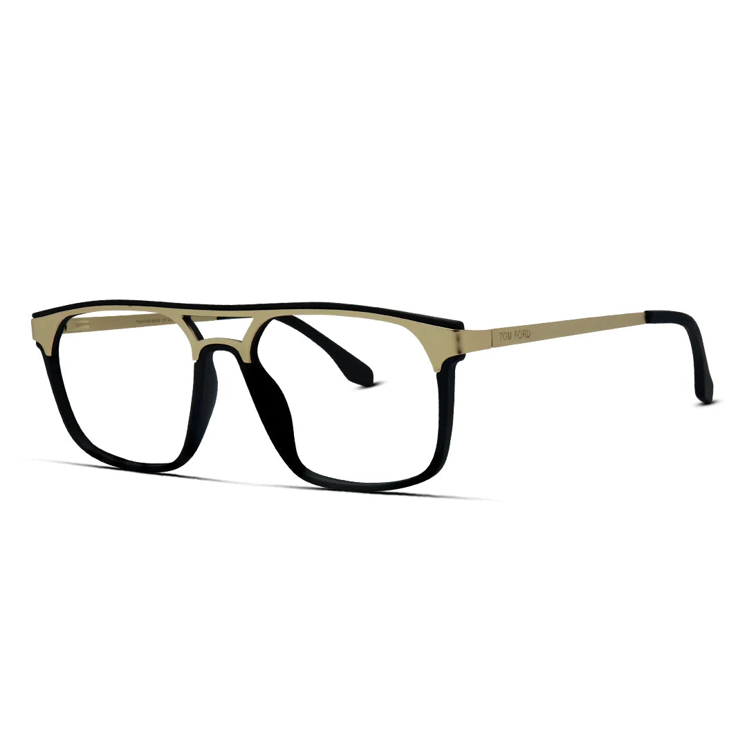Square Aviator Men’s Eyeglasses – Bold, Modern & Stylish