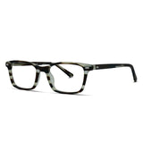 Klik Eyewear Rectangle Acetate Unisex Eyeglasses for Small Faces