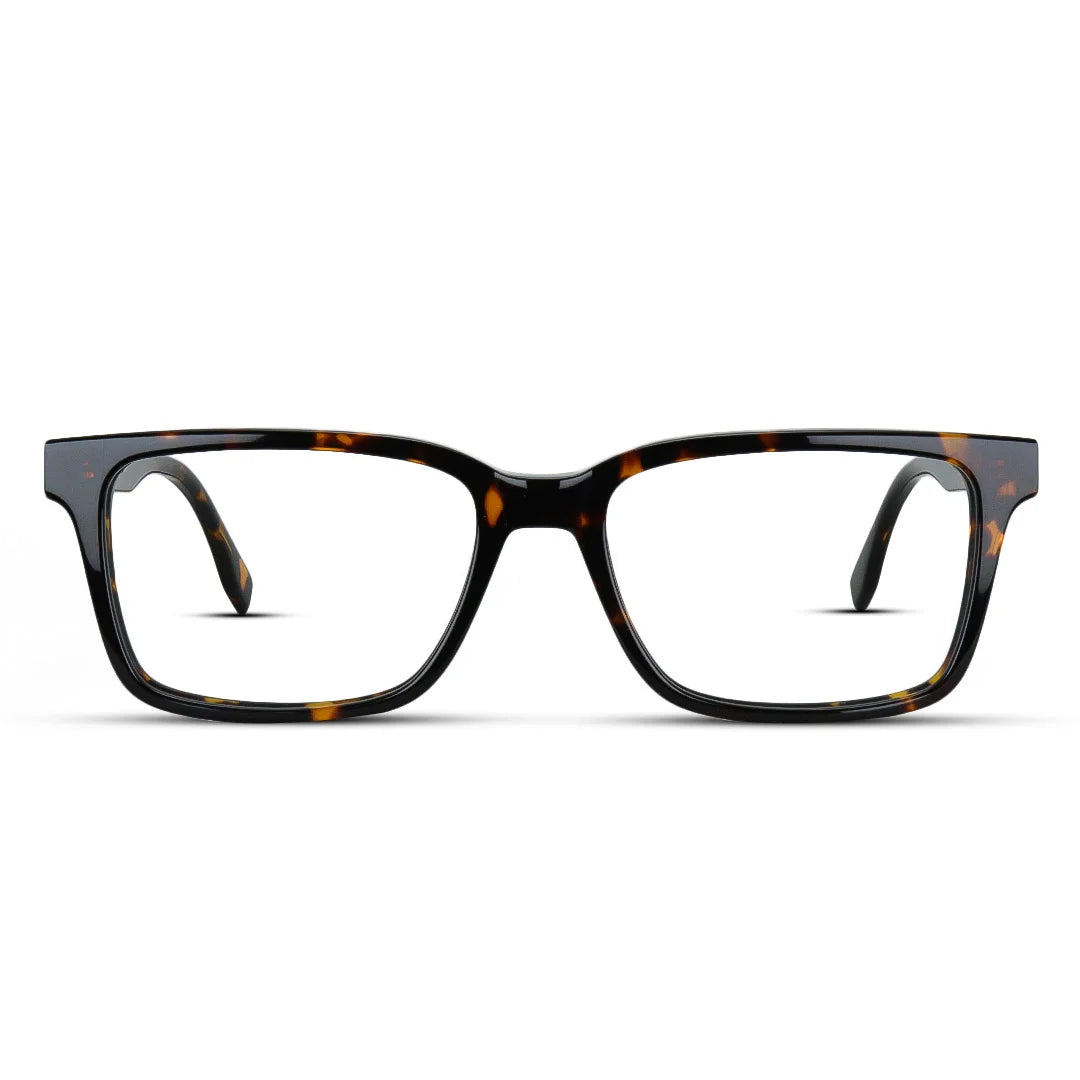 Rectangle Acetate Medium Unisex Eyeglasses