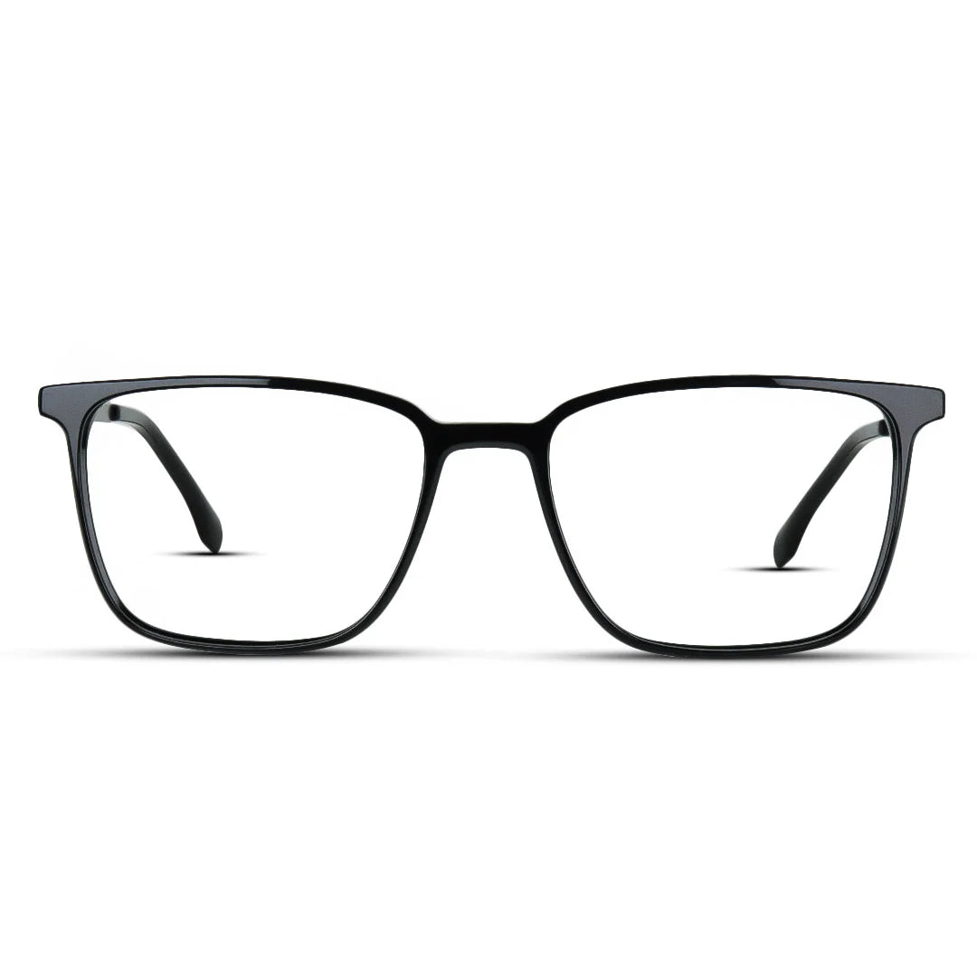 Square Thin Light Weight Acetate Medium Men Women Eyeglasses