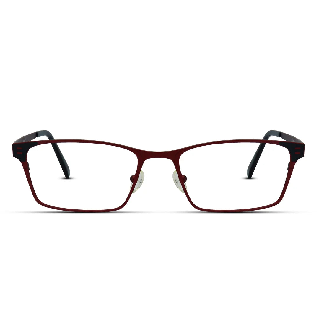 Scott Harris 504 Rectangle Metal Eyeglasses for Women