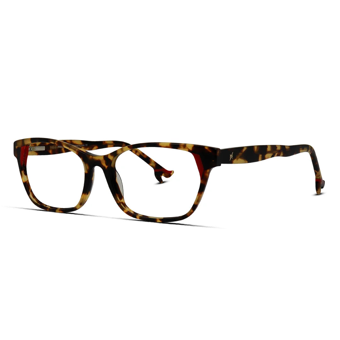 Trendy Cat Eye Thick Acetate Eyeglasses for Women