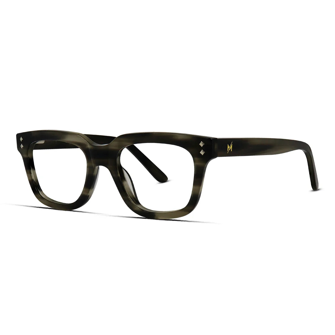 Thick Bold Acetate Eyeglasses for Men and Women