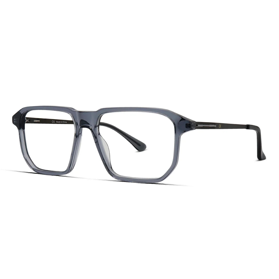 Hexagon Sleek Acetate Eyeglasses for Men, A Modern Style