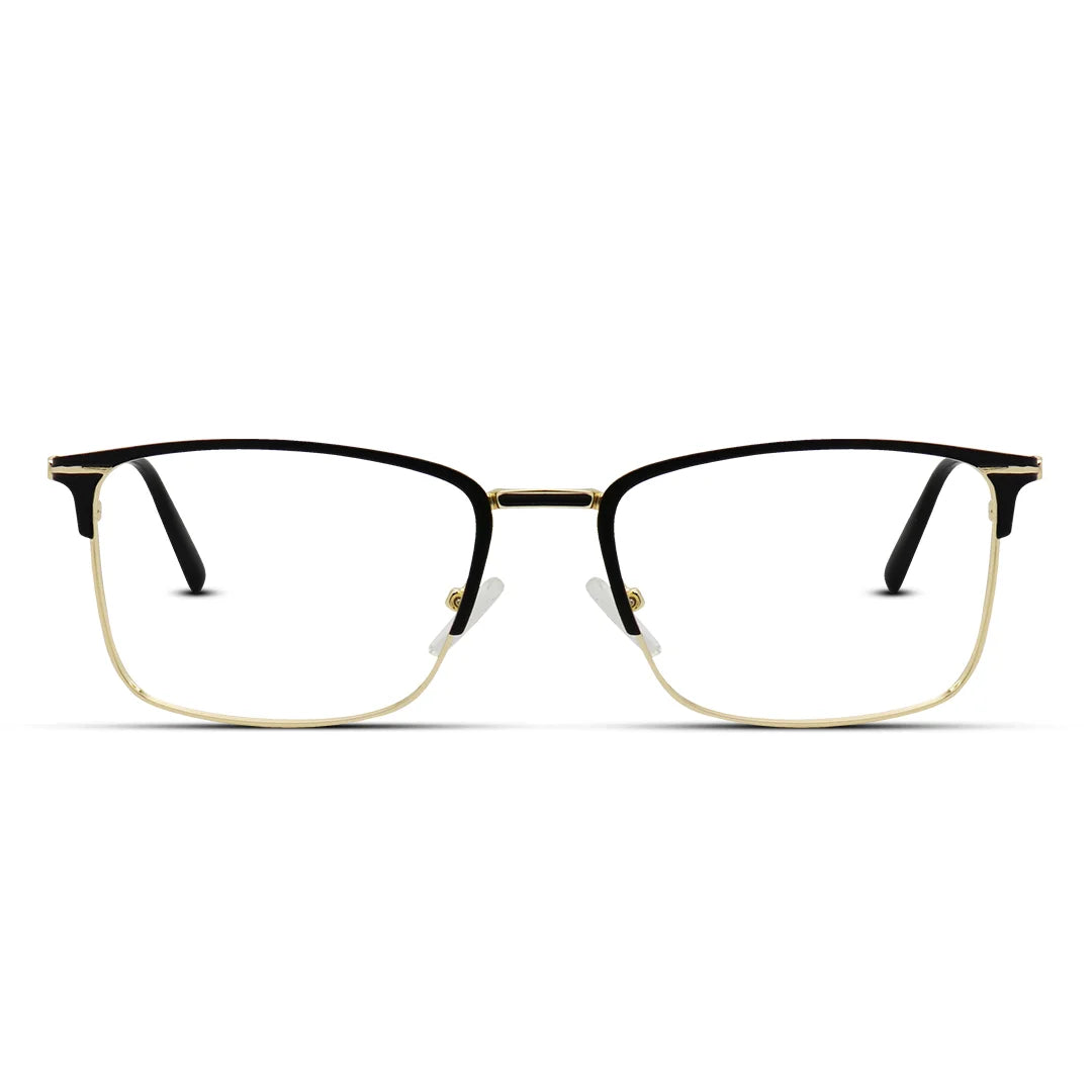 Modern Sleek Metal Eyeglasses for Men  Sharp & Lightweight