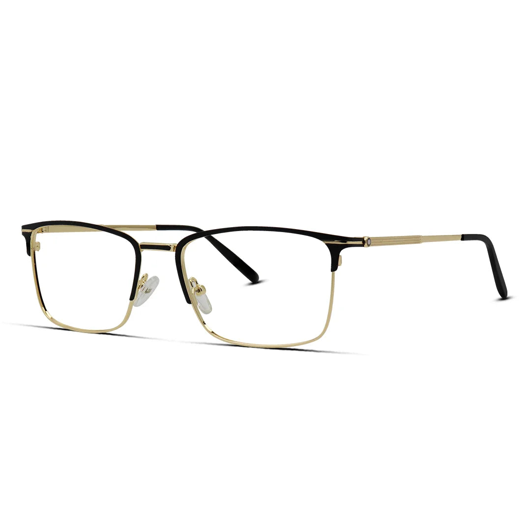 Modern Sleek Metal Eyeglasses for Men  Sharp & Lightweight