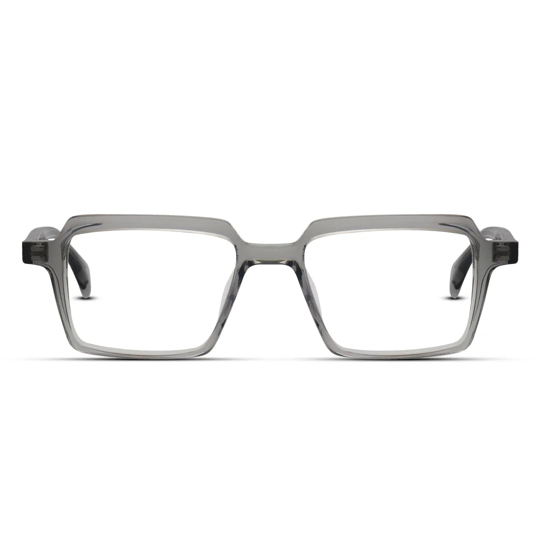 Modern Sharp Rectangle Bold Acetate Men’s Eyeglasses