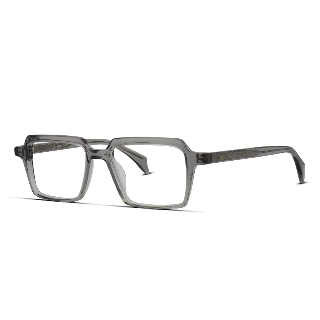 Modern Sharp Rectangle Bold Acetate Men’s Eyeglasses