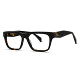 Men’s Bold Rectangle Eyeglasses