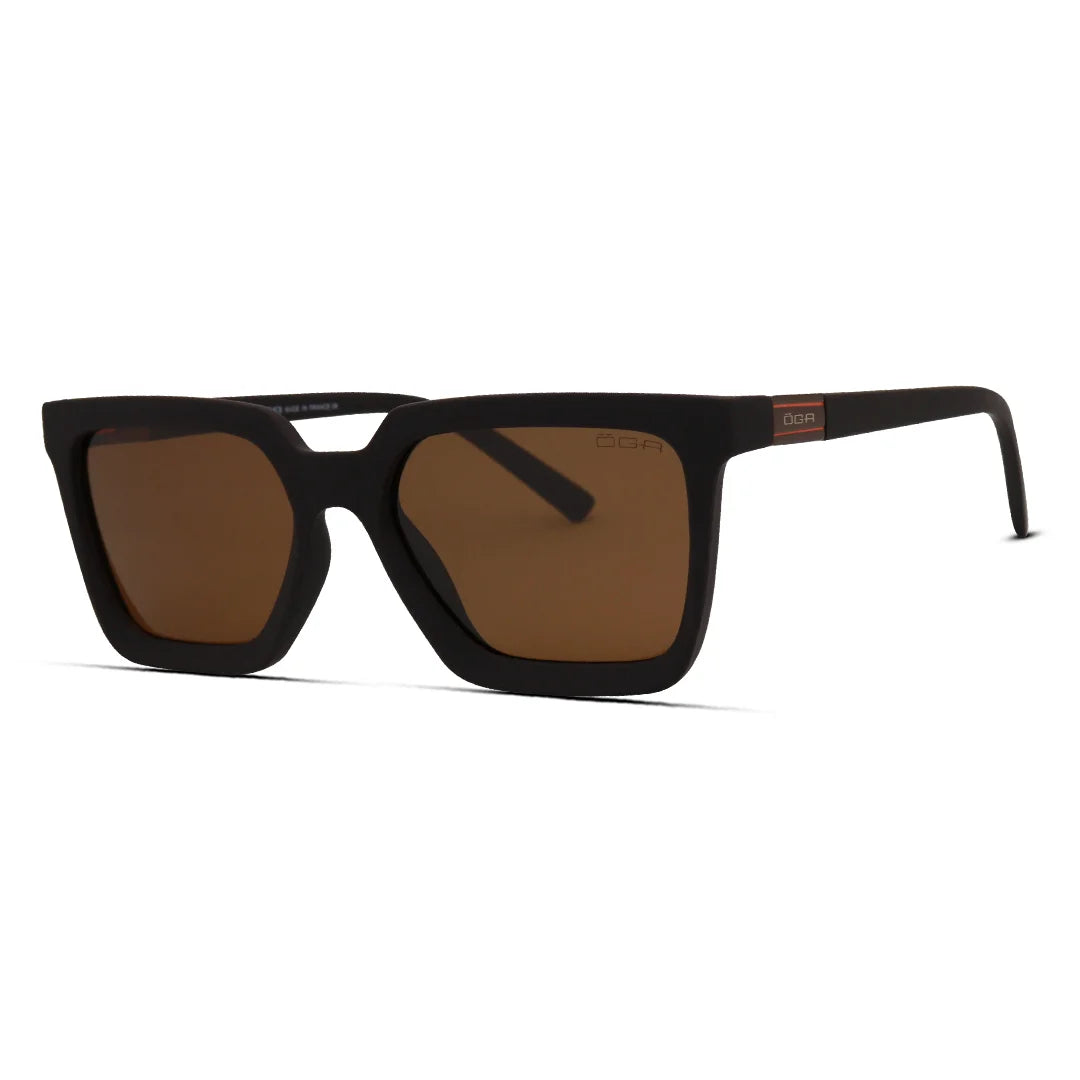 Men's Sharp Square Matte Sunglasses