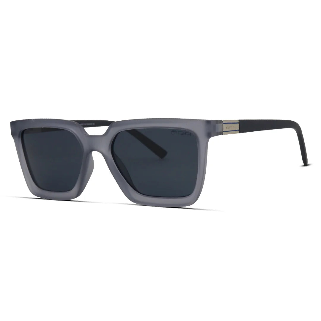 Men's Sharp Square Matte Sunglasses