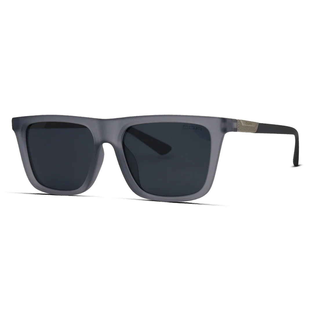 Men's Rectangular Matte Sunglasses Sleek & Matte Finish
