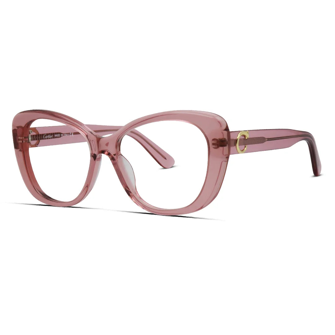 Women's Thick Cat Eye Acetate Eyeglasses Bold Statement Frame