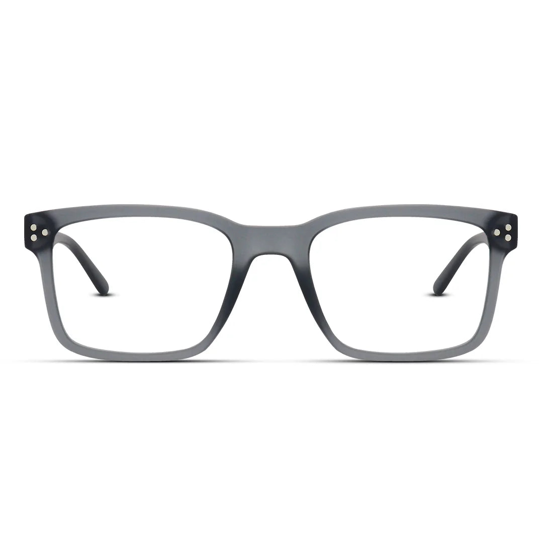 Clip-On Eyeglasses with Polarized Sunglasses Attachment