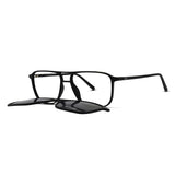 Polarized Aviator Clip-On Eyeglasses Stylish & Protective