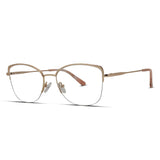 Women’s Metal Cat Eye Eyeglasses Sleek & Elegant