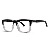 Men’s Square Acetate Eyeglasses Classic Bold Frames
