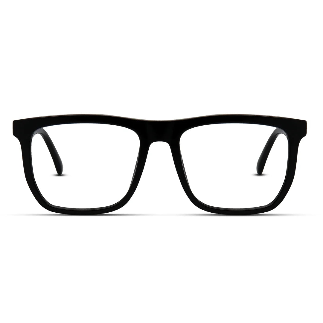 Men’s Hexagon Acetate Eyeglasses Modern Geometric Frame