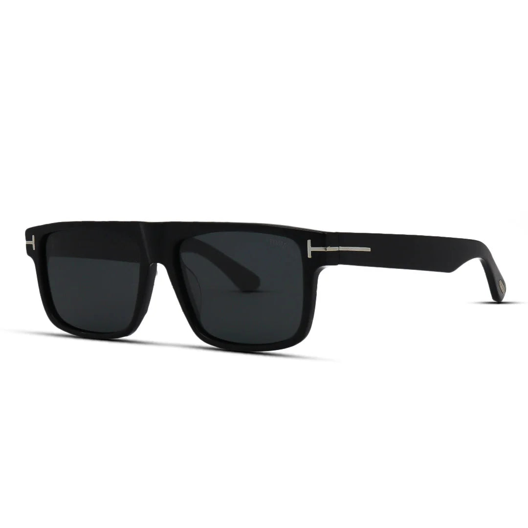 Wide Fit Square Sunglasses for Men Premium Acetate