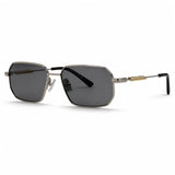 Premium Metal Octagon Sunglasses Unisex Geometric Eyewear