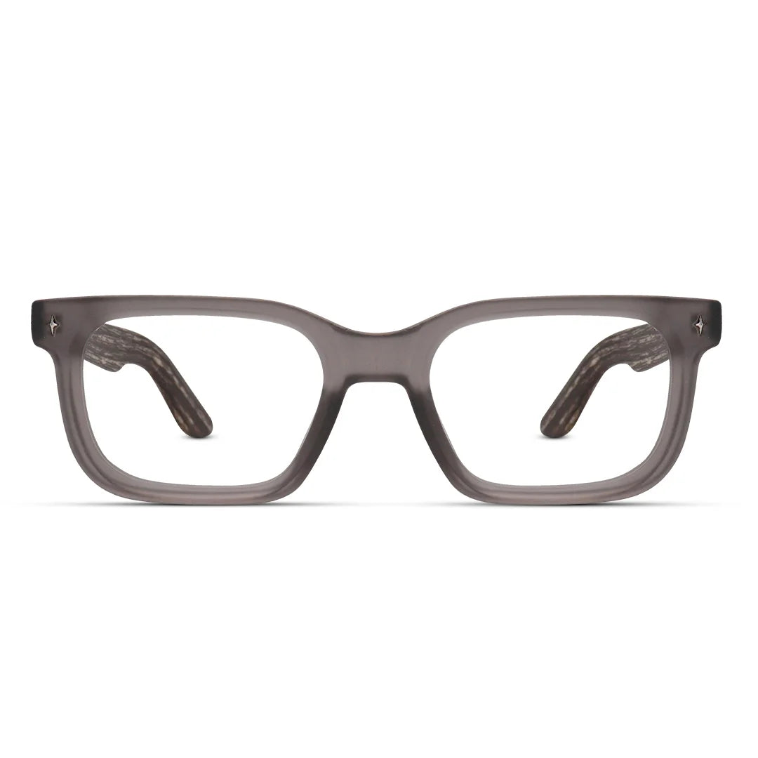 Men’s Thick Rectangle Matte Eyeglasses Bold & Modern Frames
