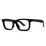 Men’s Thick Rectangle Matte Eyeglasses Bold & Modern Frames