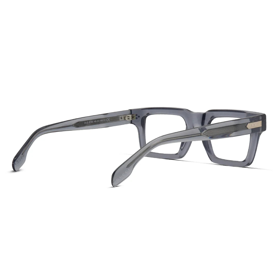 Thick Rectangular Frames Men’s Thick Rectangle Acetate Eyeglasses Bold Luxury Frames – OPTILOOK