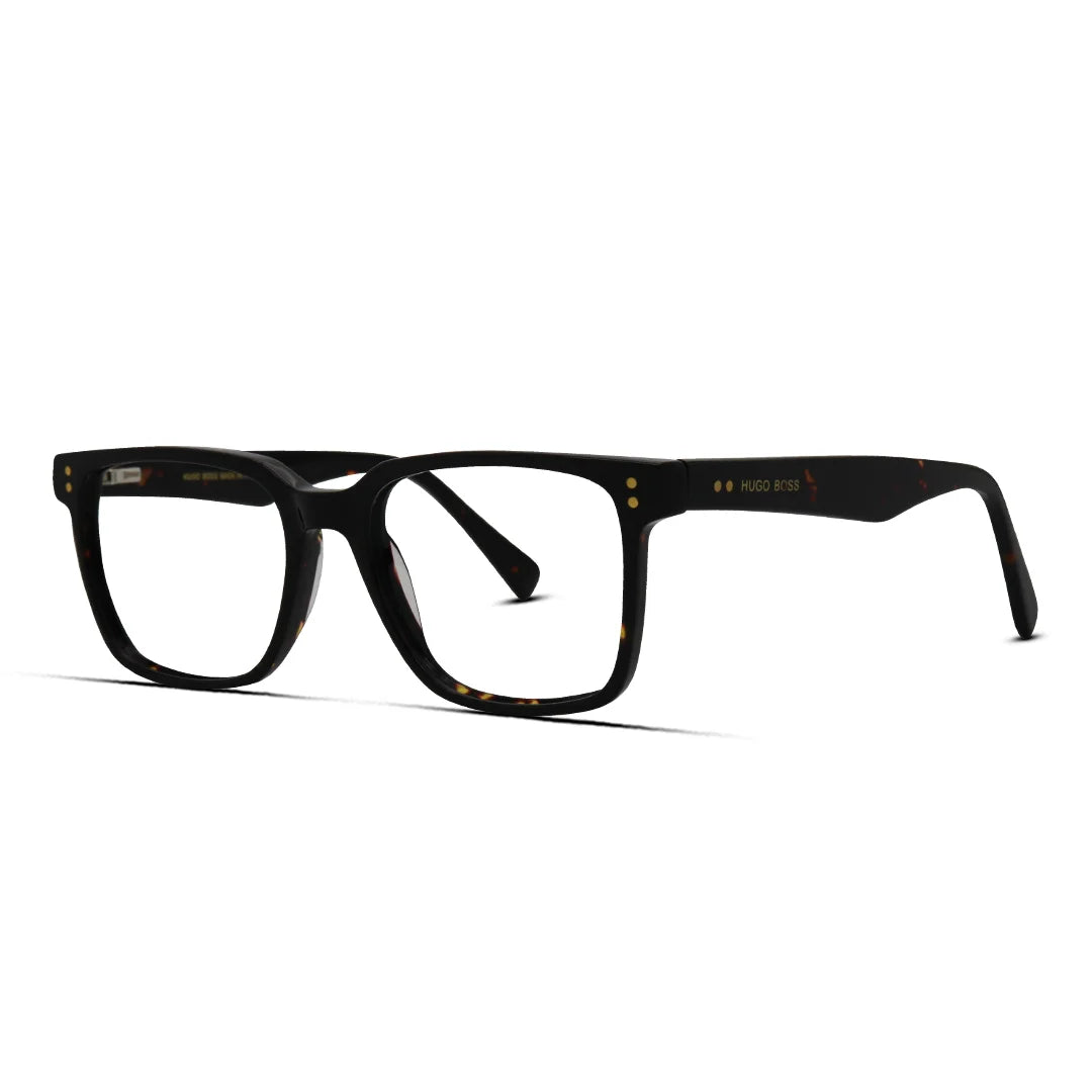 Men's Acetate Square Wayfarer Eyeglasses Classic Frames