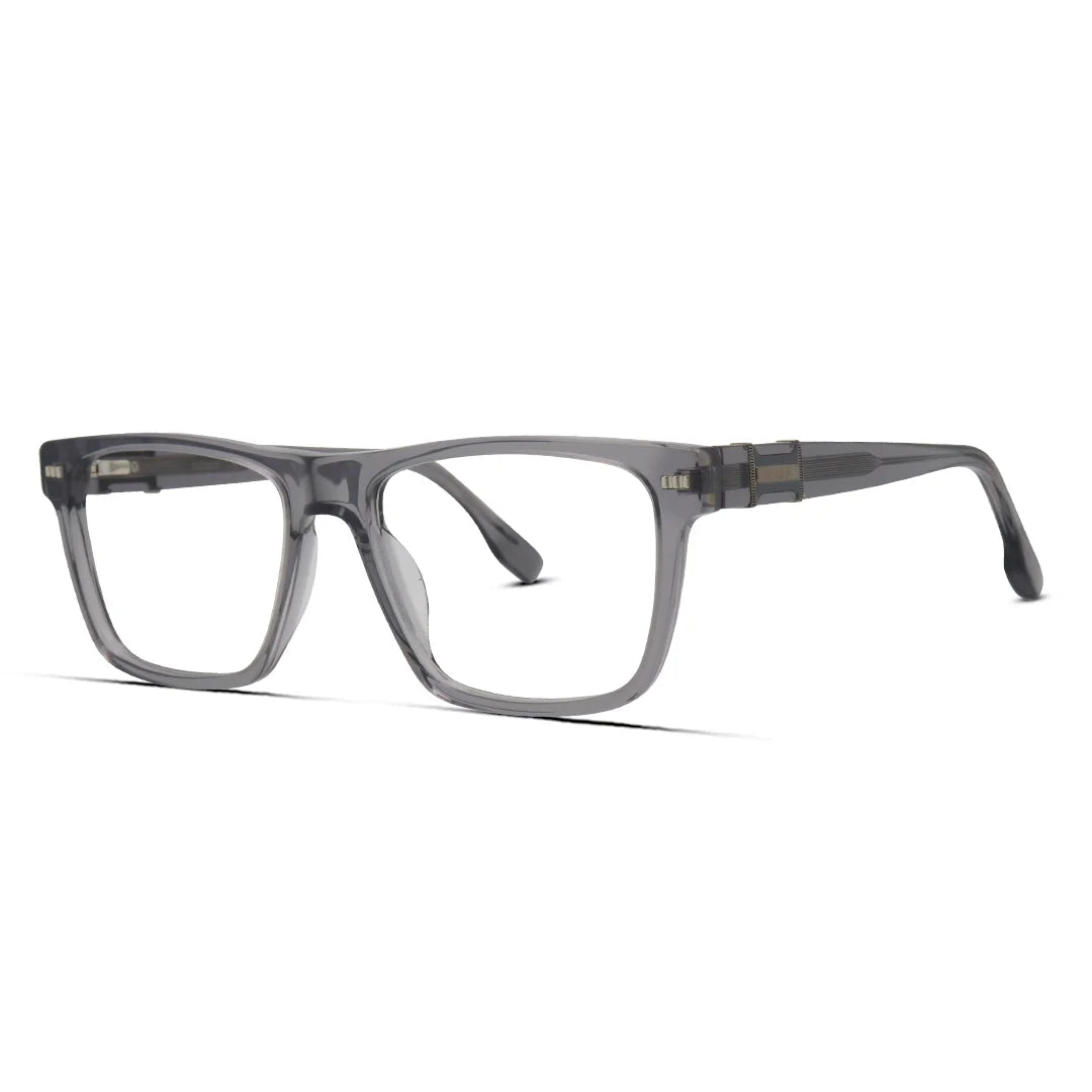 Men's Acetate Rectangle Eyeglasses Premium Hand-Crafted Frame